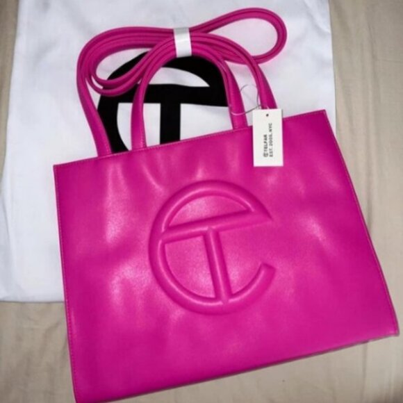 🆕Telfar Medium Shopping Bag - Pink🆕 - Picture 2 of 5